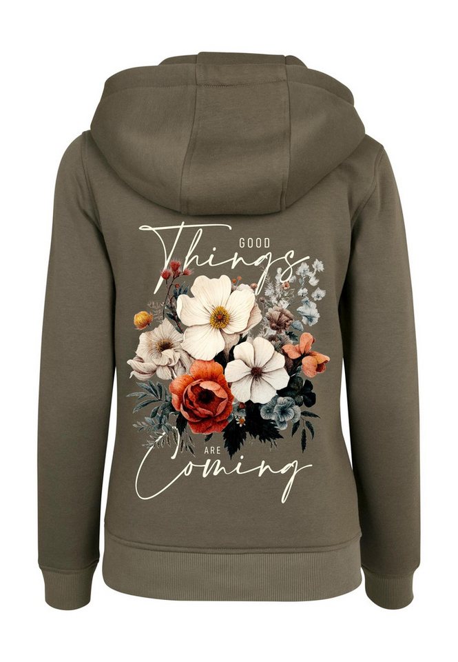 CLOUD 5IVE Kapuzenpullover CLOUD 5IVE Ladies Good Things Coming Olive Hoody (1-tlg) von CLOUD 5IVE