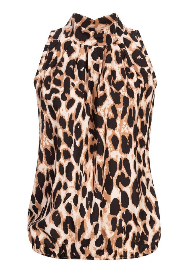 CLOUD 5IVE Klassische Bluse CLOUD 5IVE Blouse with all over leo print von CLOUD 5IVE