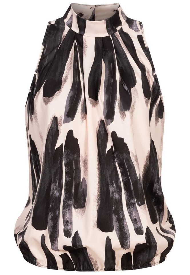 CLOUD 5IVE Klassische Bluse CLOUD 5IVE Damen Cloud5ive Damen Choker Top mit Abstrakt Print von CLOUD 5IVE