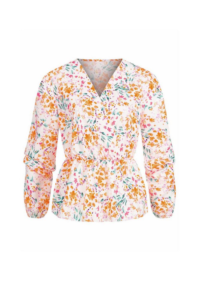 CLOUD 5IVE Klassische Bluse CLOUD 5IVE V-Neck Schößchenbluse m. Blumen Print in Wickeloptik CLOUD 5IVE Klassische Bluse CLOUD 5IVE V-Neck Schößchenbluse m. Blumen Print in Wickeloptik von CLOUD 5IVE
