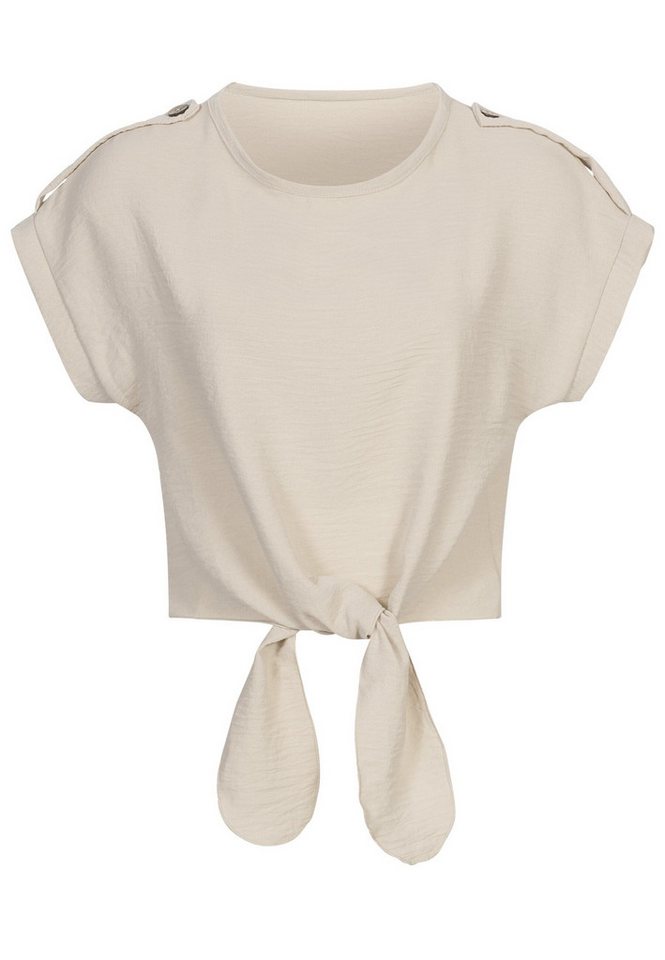 CLOUD 5IVE Muskelshirt CLOUD 5IVE Musselin Top with knot detail (1-tlg) von CLOUD 5IVE