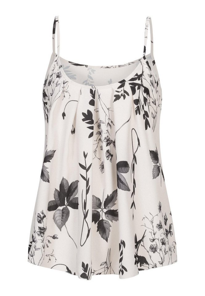 CLOUD 5IVE Muskelshirt CLOUD 5IVE Top with ruffles and floral print (1-tlg) von CLOUD 5IVE