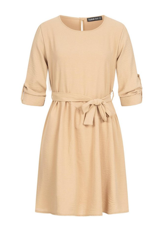 CLOUD 5IVE Shirtkleid CLOUD 5IVE Cloud5ive Turn-Up Kleid (1-tlg) von CLOUD 5IVE
