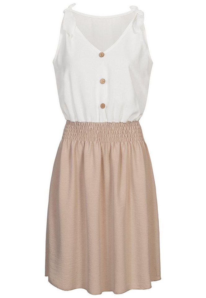 CLOUD 5IVE Shirtkleid CLOUD 5IVE Dress with buttons and knot details (1-tlg) von CLOUD 5IVE