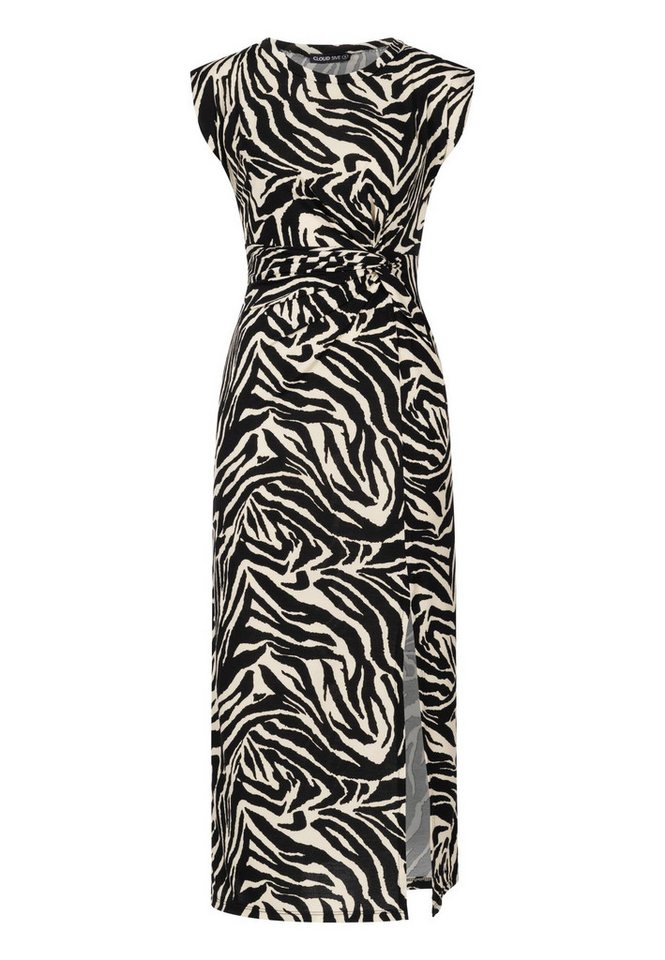 CLOUD 5IVE Shirtkleid CLOUD 5IVE Dress with slit (1-tlg) von CLOUD 5IVE