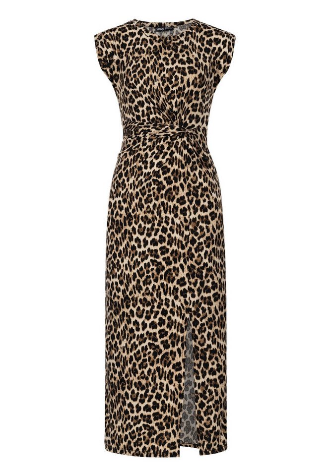 CLOUD 5IVE Shirtkleid CLOUD 5IVE Dress with slit (1-tlg) von CLOUD 5IVE