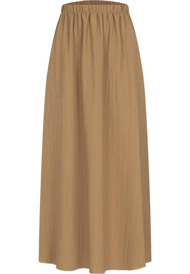 CLOUD 5IVE Shirtkleid CLOUD 5IVE Longform Rock mit Strukturmuster und Gummiband (1-tlg) von CLOUD 5IVE