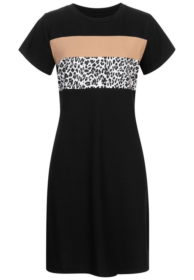 CLOUD 5IVE Shirtkleid CLOUD 5IVE T-Shirt Dress Colorblock (1-tlg) von CLOUD 5IVE
