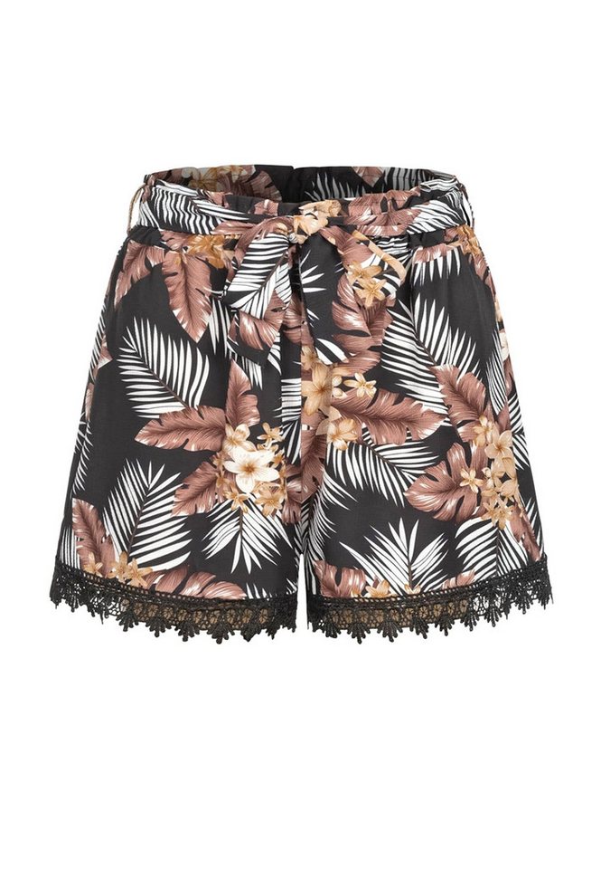 CLOUD 5IVE Shorts CLOUD 5IVE Häkelbordüre und Bindegürtel (1-tlg) von CLOUD 5IVE