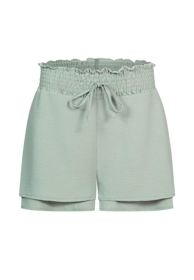 CLOUD 5IVE Shorts CLOUD 5IVE Musselin Shorts 2-Lagig mit Gummibund (1-tlg) von CLOUD 5IVE