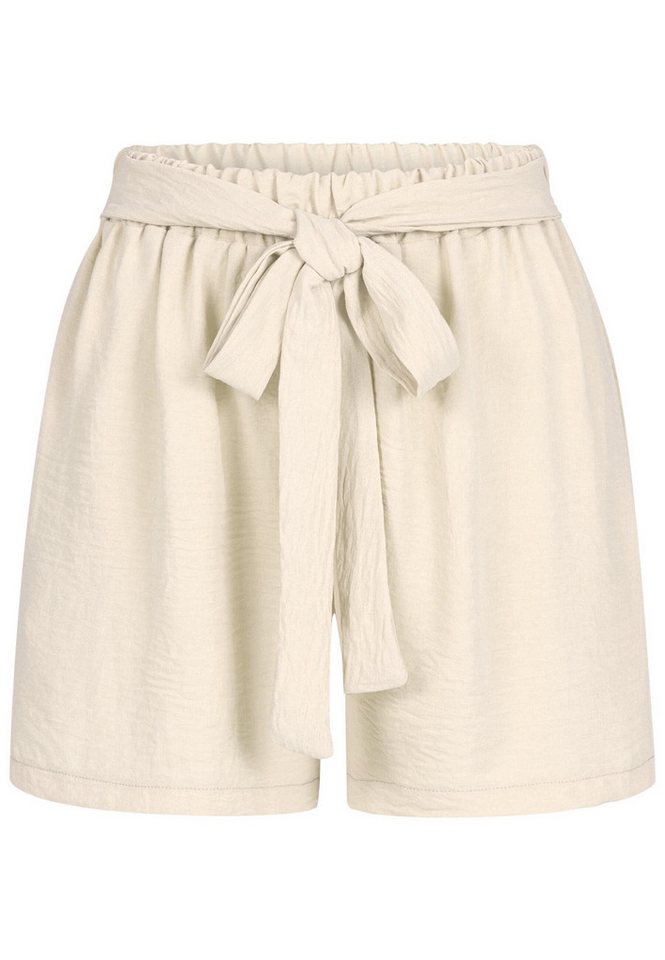CLOUD 5IVE Shorts CLOUD 5IVE Musselin Shorts with tie belt (1-tlg) von CLOUD 5IVE