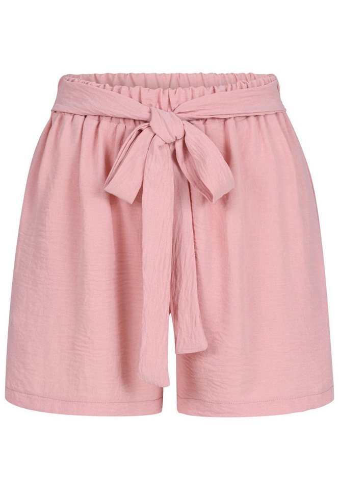 CLOUD 5IVE Shorts CLOUD 5IVE Musselin Shorts with tie belt (1-tlg) von CLOUD 5IVE