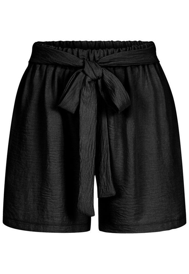 CLOUD 5IVE Shorts CLOUD 5IVE Musselin Shorts with tie belt (1-tlg) von CLOUD 5IVE