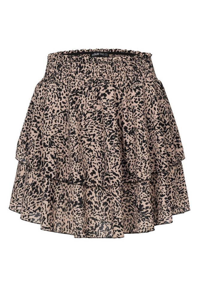 CLOUD 5IVE Sommerrock CLOUD 5IVE Tiered Mini Skirt (1-tlg) von CLOUD 5IVE