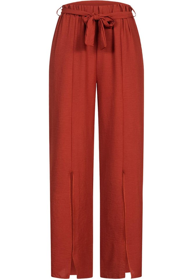 CLOUD 5IVE Stoffhose CLOUD 5IVE Sommerhose mit seitlich. Schlitzen und Bindegürtel (1-tlg) von CLOUD 5IVE