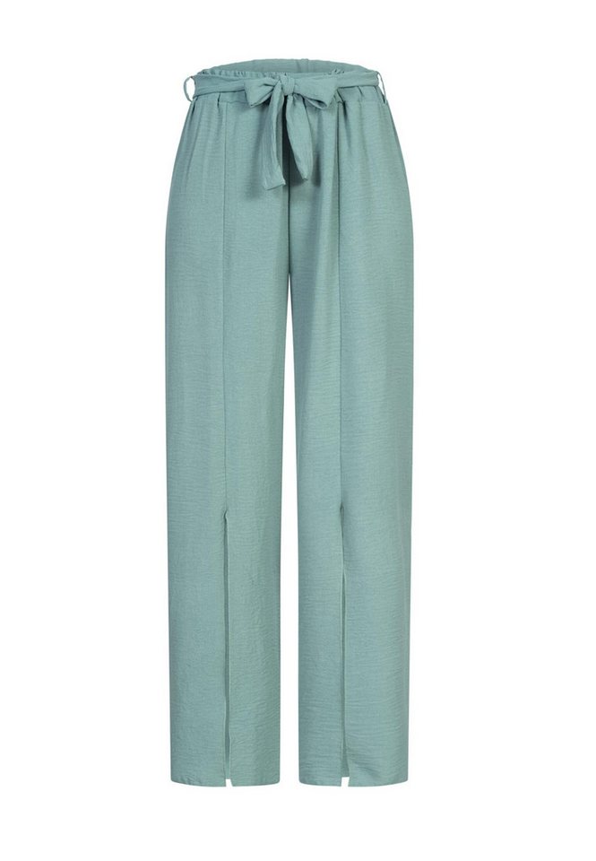 CLOUD 5IVE Stoffhose CLOUD 5IVE Sommerhose mit seitlich. Schlitzen und Bindegürtel (1-tlg) von CLOUD 5IVE
