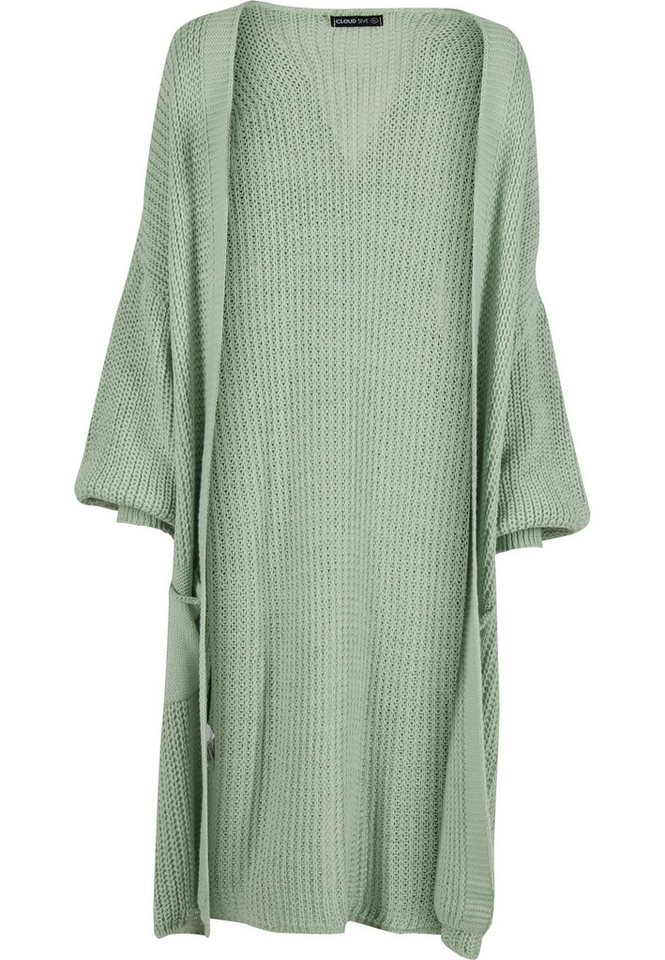 CLOUD 5IVE Strickjacke CLOUD 5IVE Cloud 5ive Longform Knit Cardigan with 2-Pockets (1-tlg) von CLOUD 5IVE