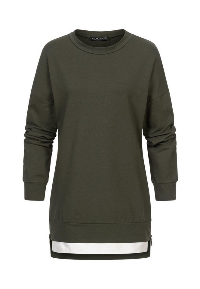 CLOUD 5IVE Sweater CLOUD 5IVE 2in1 Look Sweater von CLOUD 5IVE