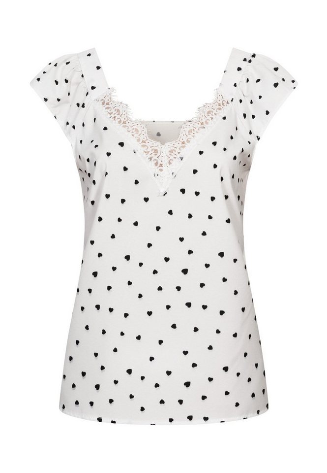 CLOUD 5IVE T-Shirt CLOUD 5IVE Cloud5ive Crepe Top (1-tlg) von CLOUD 5IVE