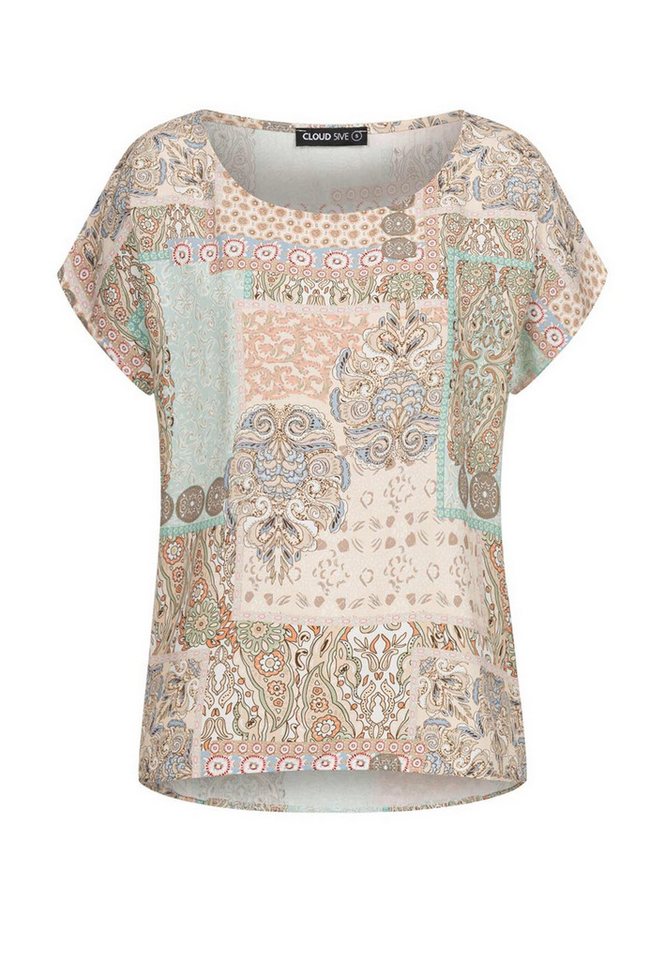 CLOUD 5IVE T-Shirt CLOUD 5IVE Cloud5ive Viskose Top (1-tlg) von CLOUD 5IVE