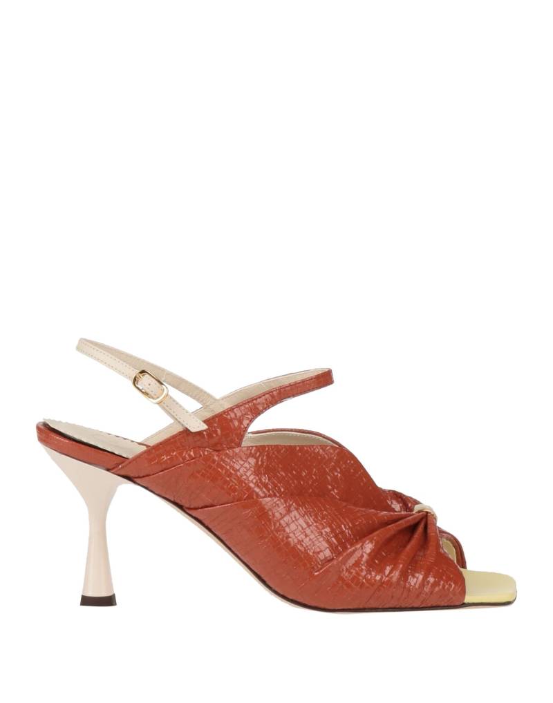 C LOVE Sandale Damen Rostrot von C LOVE