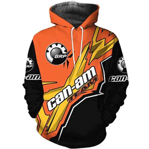 Pullover Hoodies für can-am Print 3D Hooded Sweatshirts Sport Jacken Unisex Casual Hoody-C||3XL von CLOZAM