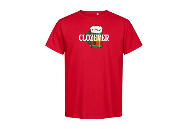 CLOZEVER Print-Shirt Massstyle T-Shirt von CLOZEVER