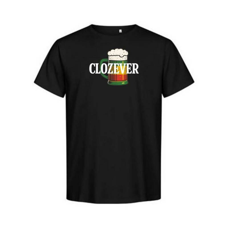 CLOZEVER Print-Shirt Massstyle T-Shirt von CLOZEVER