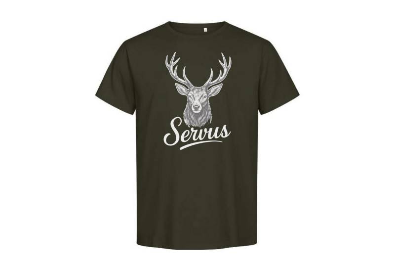 CLOZEVER Print-Shirt clozever servus T-Shirt CLOZEVER Print-Shirt clozever servus T-Shirt von CLOZEVER