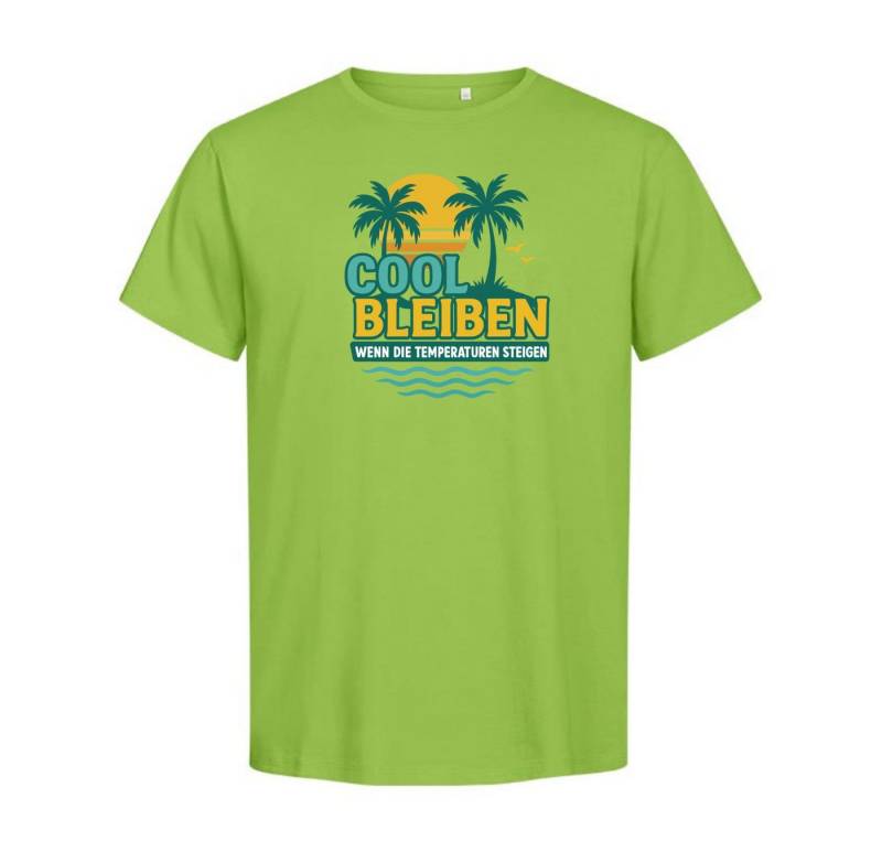 CLOZEVER Print-Shirt cool bleiben T-Shirt von CLOZEVER