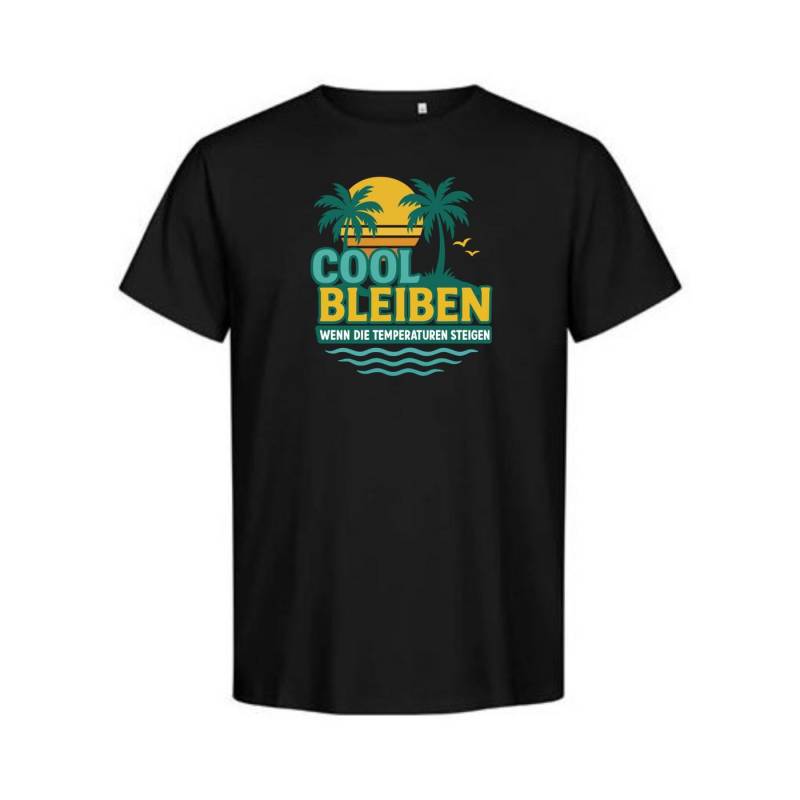 CLOZEVER Print-Shirt cool bleiben T-Shirt von CLOZEVER