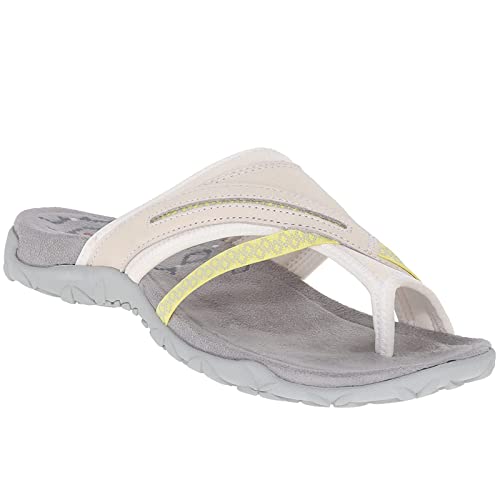 Damen-Daumen-Orthesen-Sandale, Sommer-Bunion-Korrekturbogen-Stützdesign, offene Zehen, Flache Sohle, für Damen, große Zehenkorrektur, lässige Schienensandalen (Color : White, Size : 39 EU) von CLSQLXYJZC