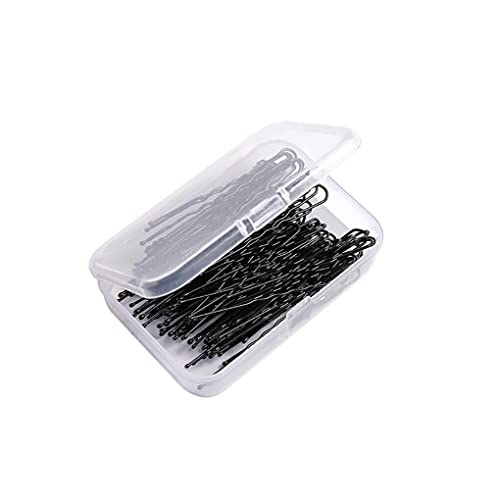 CLSSLVVBN 1 Set Fashion Für Bobby Pins Großer einfacher Stil U förmiger Knoten Metall unsichtbare mehrfarbige Accessoires Haarspangen für Frauen, Schwarz/150St von CLSSLVVBN