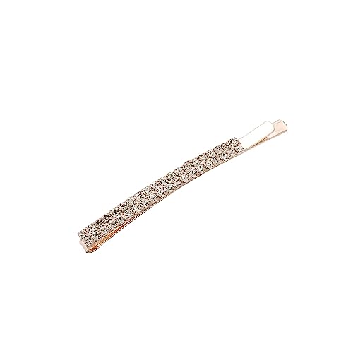 CLSSLVVBN Für Bobby Pins Strass Kristall Einfaches Design Haarnadeln Modische Haarspange Frisur OrnamenteWunderbares Geschenk für Frauen Mädchen, Weiß von CLSSLVVBN