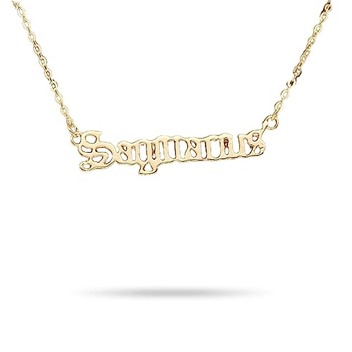 CLSSLVVBN Klassische Zwölf Sternzeichen Charm Konstellationen Freundschaftskette DIY Zarter Charm Anhänger für Liebhaber Festival Geschenke, Schütze Gold von CLSSLVVBN