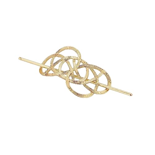 CLSSLVVBN Legierung Haarspangen Frauen Braut Hohl Chinesisch Hairstick Vintage Style Metall geschnitzt Styling Werkzeuge Headwear DIY Schmuck, Golden von CLSSLVVBN