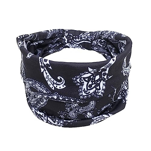 CLSSLVVBN Stirnbänder Böhmische Haarbänder Bandana mit breiter Krempe Zubehör Wrap Übung Mädchen Fitness Joggen Laufen Radfahren Yoga, Geben Sie 6 ein von CLSSLVVBN