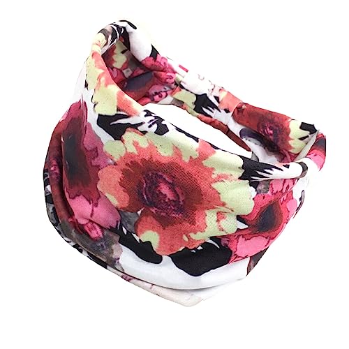 CLSSLVVBN Stirnbänder Böhmische Haarbänder Bandana mit breiter Krempe Zubehör Wrap Übung Mädchen Fitness Joggen Laufen Radfahren Yoga, Typ 3 von CLSSLVVBN