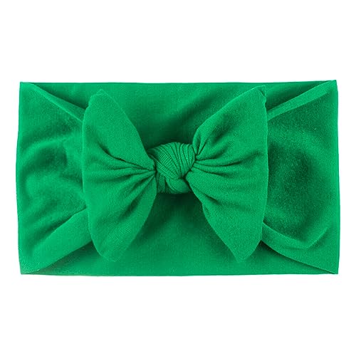 CLSSLVVBN Weiche und sichere Baby Haarbänder, sanft zum zarten Haar des Babys, hautfreundliches Polyester Baby Stirnband für Mädchen, Sante Green von CLSSLVVBN