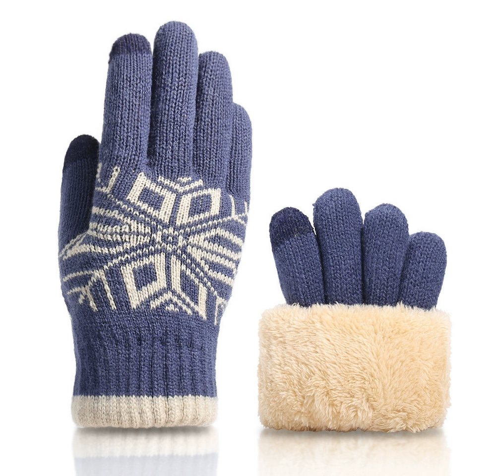CLTYQ Strickhandschuhe Winterhandschuhe, warme Touchscreen-Handschuhe für Frauen und Männer Winterhandschuhe für Damen, Weihnachtsgeschenke Praktische Winter CLTYQ Strickhandschuhe Winterhandschuhe, warme Touchscreen-Handschuhe für Frauen und Männer Winterhandschuhe für Damen, Weihnachtsgeschenke Praktische Winter von CLTYQ