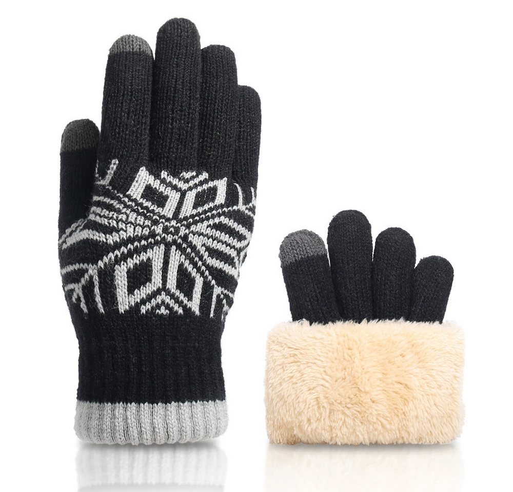 CLTYQ Strickhandschuhe Winterhandschuhe, warme Touchscreen-Handschuhe für Frauen und Männer Winterhandschuhe für Damen, Weihnachtsgeschenke Praktische Winter CLTYQ Strickhandschuhe Winterhandschuhe, warme Touchscreen-Handschuhe für Frauen und Männer Winterhandschuhe für Damen, Weihnachtsgeschenke Praktische Winter von CLTYQ