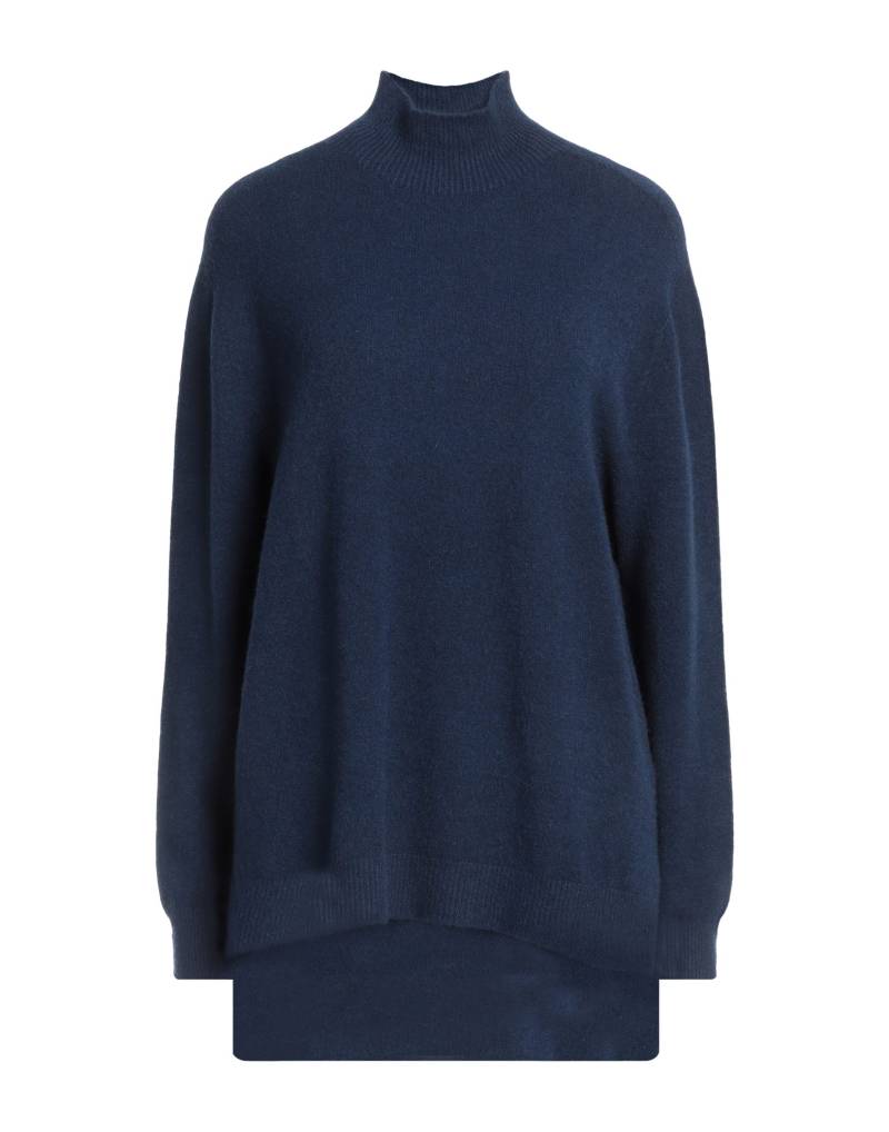 CLUB CROCHET Rollkragenpullover Damen Blau von CLUB CROCHET