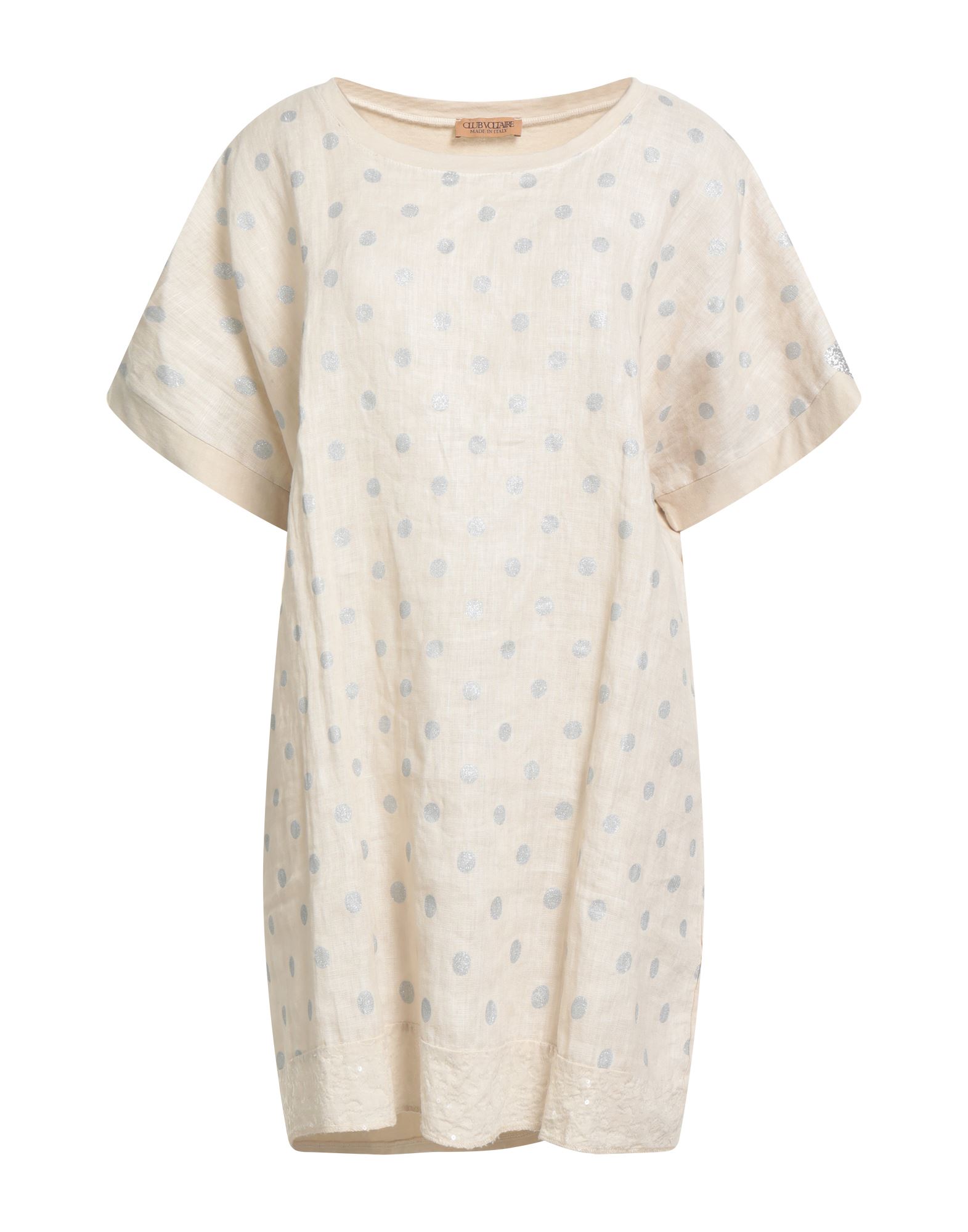CLUB VOLTAIRE Mini-kleid Damen Beige von CLUB VOLTAIRE