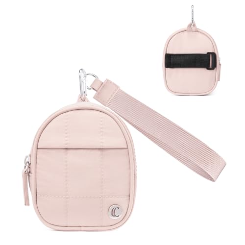 CLUCI Coin Purse mit Reißverschluss, Münzbörsen für Damen Mini Geldbörse Rucksack mit Armband, Schlüsselanhänger Münztasche,Rosa CLUCI Coin Purse mit Reißverschluss, Münzbörsen für Damen Mini Geldbörse Rucksack mit Armband, Schlüsselanhänger Münztasche,Rosa von CLUCI