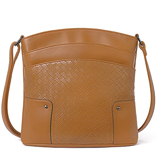 CLUCI Umhängetasche Damen Klein Crossbody Clutch Handytasche mit Geldbörse von CLUCI