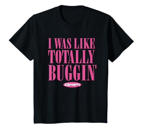 Clueless Totally Buggin' Cher Horowitz Zitat Kinder T-Shirt von CLUELESS