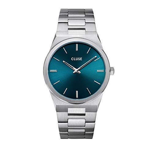 CLUSE Damen Analog Quarz Uhr mit Silber Armband CW0101503003 von CLUSE