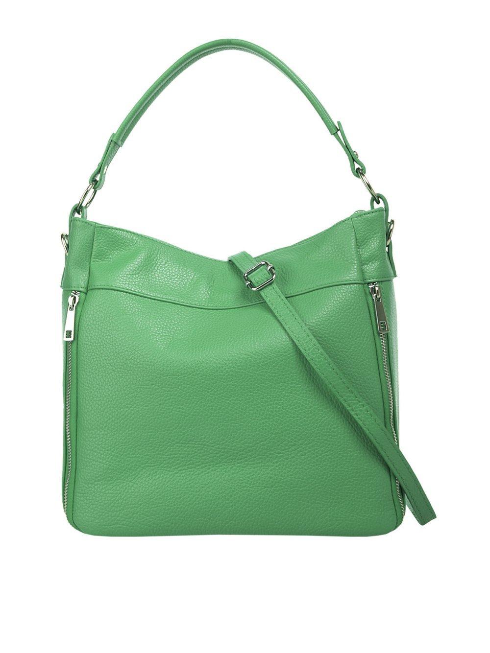 Cluty Handtasche Damen Leder, mint von CLUTY