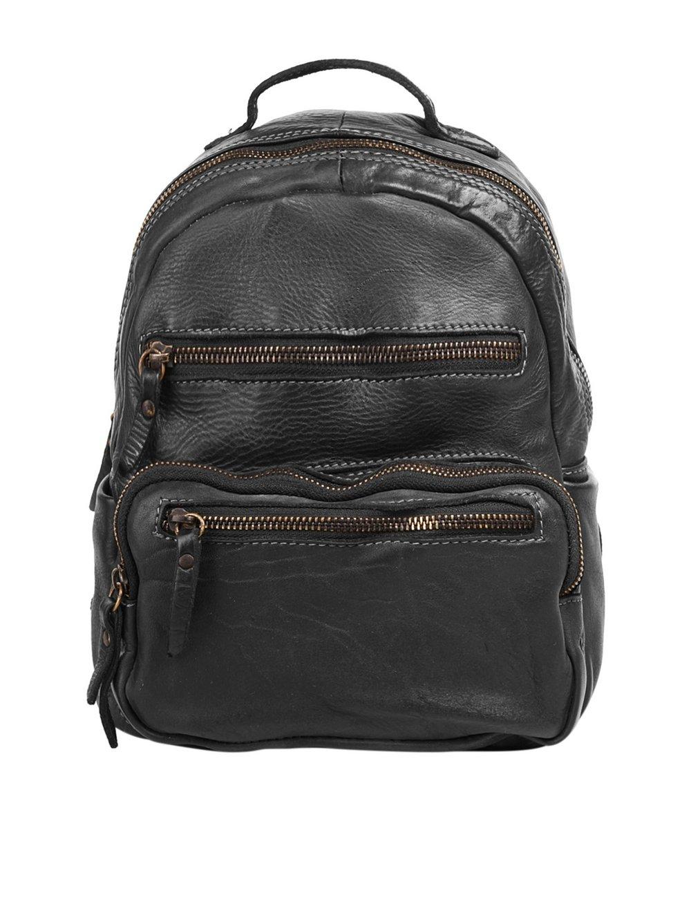 Cluty Rucksack Damen Leder, schwarz von CLUTY