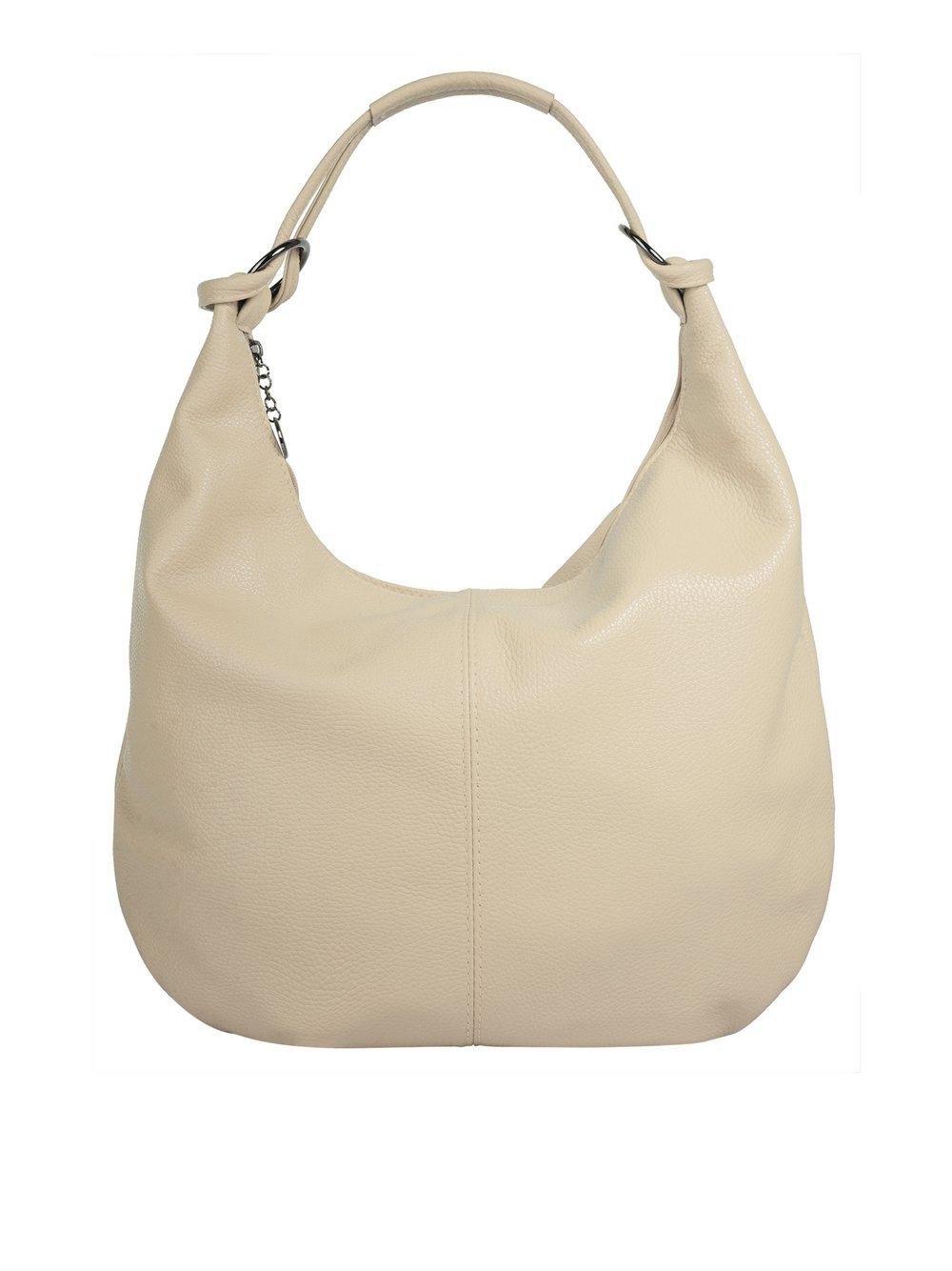 Cluty Shopper Damen Leder, beige von CLUTY